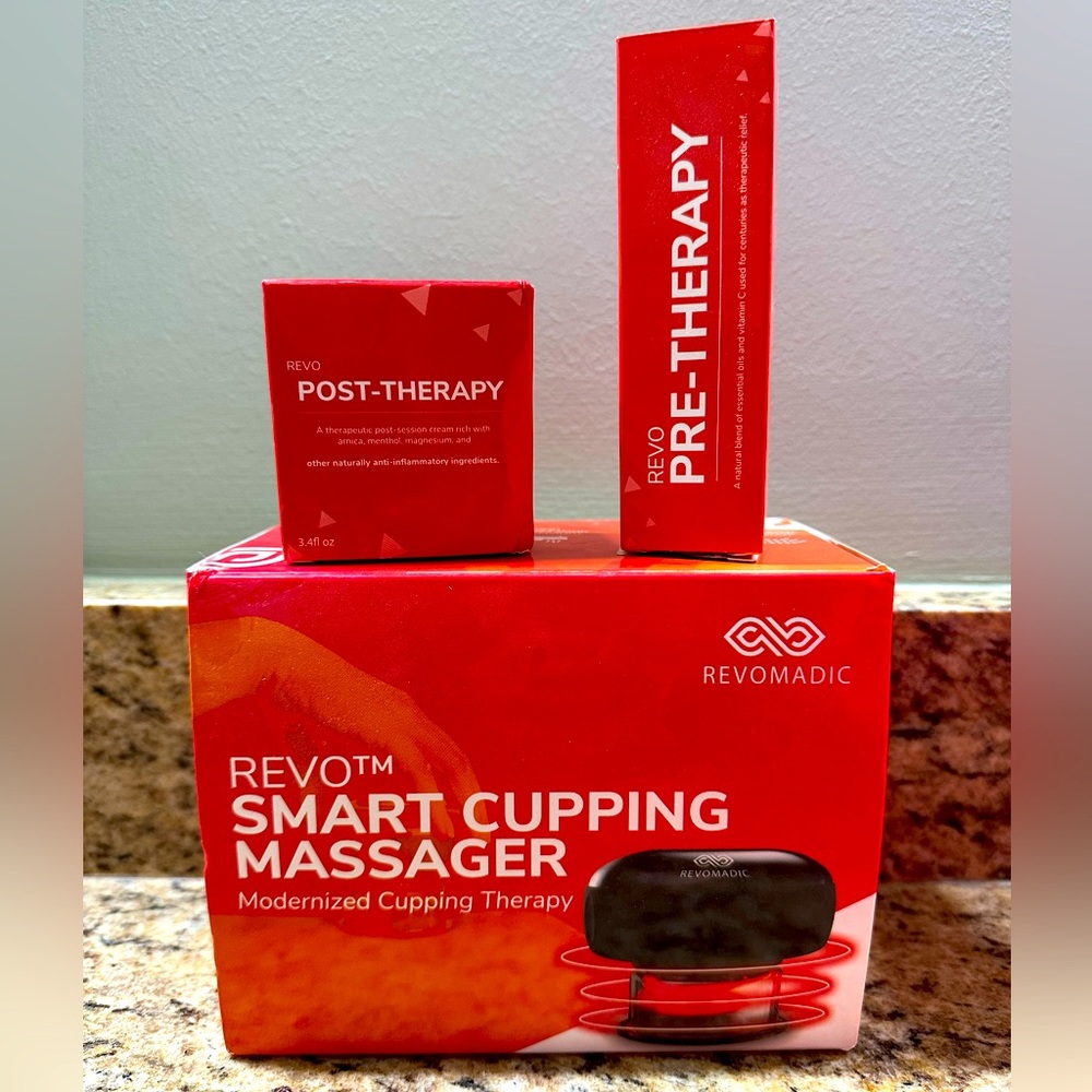 REVO Smart Cupping Massager kit